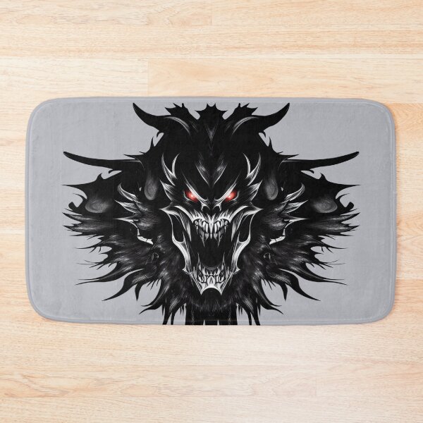 Item preview, Evil Devil Black Fantasy Monster with red Eyes designed and sold by BluedarkArt.