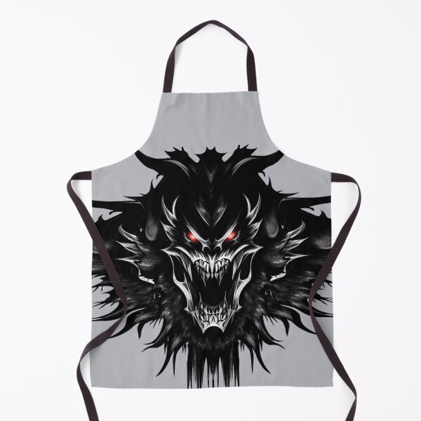 Item preview, Evil Devil Black Fantasy Monster with red Eyes designed and sold by BluedarkArt.