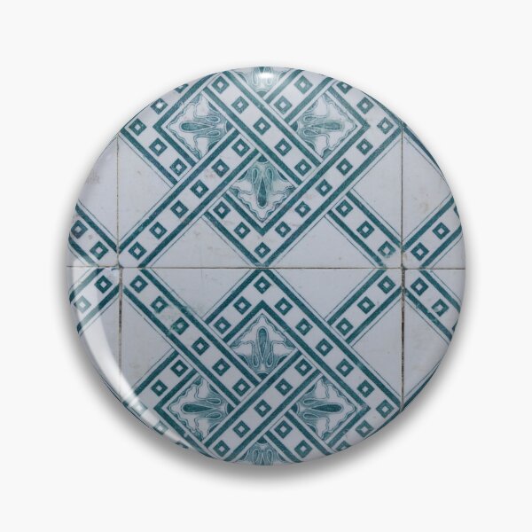 Item preview, Portuguese Blue And WhiteTiles , Abstract Patterns On Ceramic Tile designed and sold by Tamas Das.