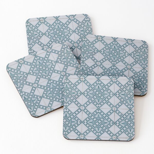 Item preview, Portuguese Blue And WhiteTiles , Abstract Patterns On Ceramic Tile designed and sold by Tamas Das.
