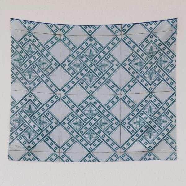 Item preview, Portuguese Blue And WhiteTiles , Abstract Patterns On Ceramic Tile designed and sold by Tamas Das.