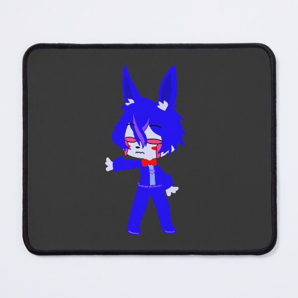Item preview, Gacha club guy. Stylish boy in blue sweater. Chibi Gacha rabbit boy - kawaii anime dolls designed and sold by gachanime.