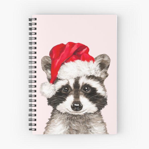Item preview, Christmas Baby Raccoon Pink designed and sold by bignosework.