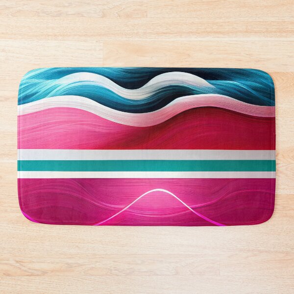 Item preview, Surrealistic Sound, Pink and Blue Waves Illusion designed and sold by KOTOdesign.