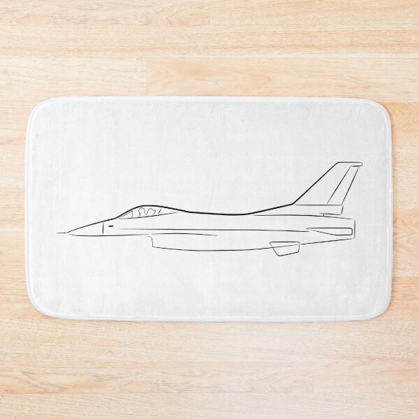 Item preview, f-16 fighter jet sketch black  designed and sold by powerpointer.