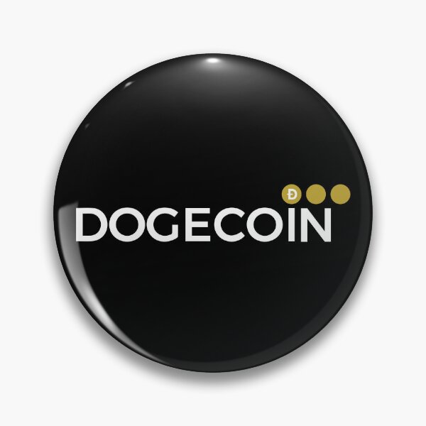 Item preview, Dogecoin DOGE Crypto Altcoin - Unique Design with Triple Sandy Yellow Dots designed and sold by CryptoMoods.