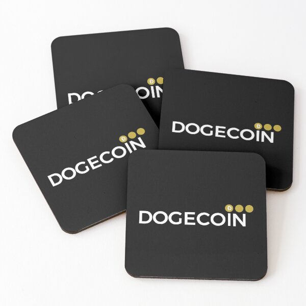 Item preview, Dogecoin DOGE Crypto Altcoin - Unique Design with Triple Sandy Yellow Dots designed and sold by CryptoMoods.
