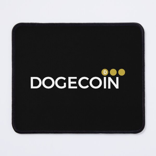 Item preview, Dogecoin DOGE Crypto Altcoin - Unique Design with Triple Sandy Yellow Dots designed and sold by CryptoMoods.