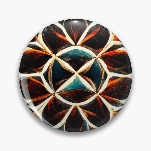 Item preview, Repeating Symmetrical Abstract Geometric Pattern Mandala Tube Lighting designed and sold by skolfid brows ⭐⭐⭐⭐⭐ (5.0).