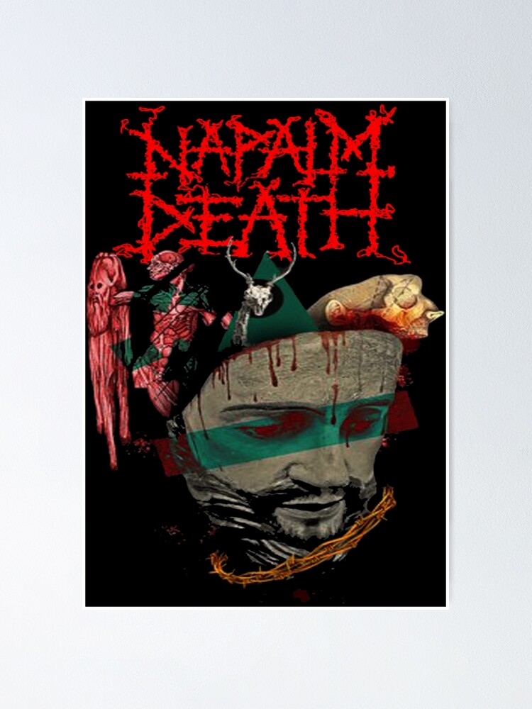 New Best Napalm Death New Logo Poster For Sale By Mcmeekin24 Redbubble