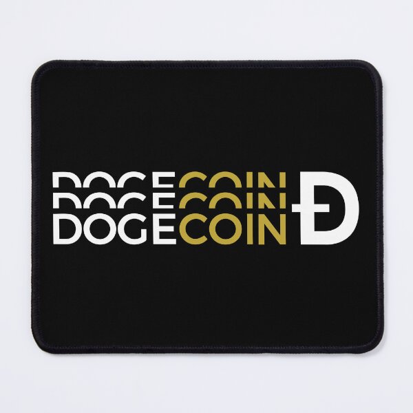 Item preview, Dogecoin DOGE Crypto Altcoin - Triple Text Logo designed and sold by CryptoMoods.