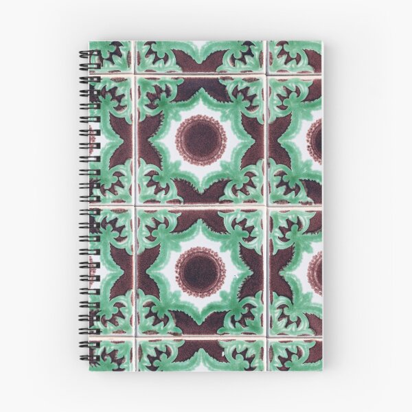 Item preview,  Portuguese Green And Brown Tiles , Abstract Patterns On Ceramic Tile designed and sold by Tamas Das.