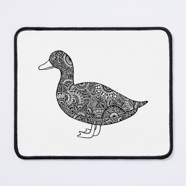 Item preview, Duck pattern doodle designed and sold by blackblizzard.
