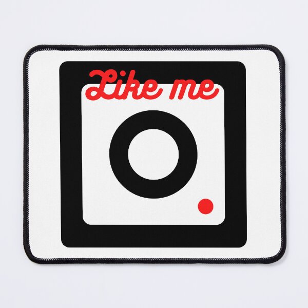 Item preview, like me - insta style black white red designed and sold by Jero-fan.