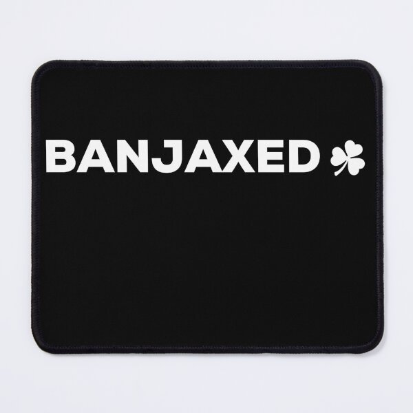 Item preview, Banjaxed Irish Saying with Shamrock designed and sold by TrueCelt.