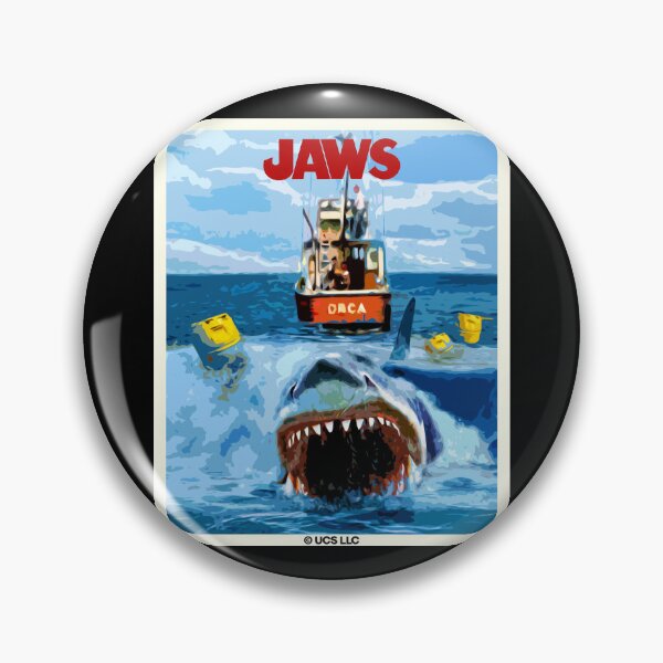Item preview, Jaws movie retro. Birthday party gifts. Officially licensed merch. designed and sold by chrlalexandru.