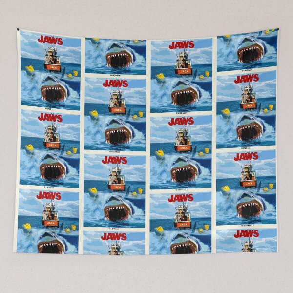 Item preview, Jaws movie retro. Birthday party gifts. Officially licensed merch. designed and sold by chrlalexandru.