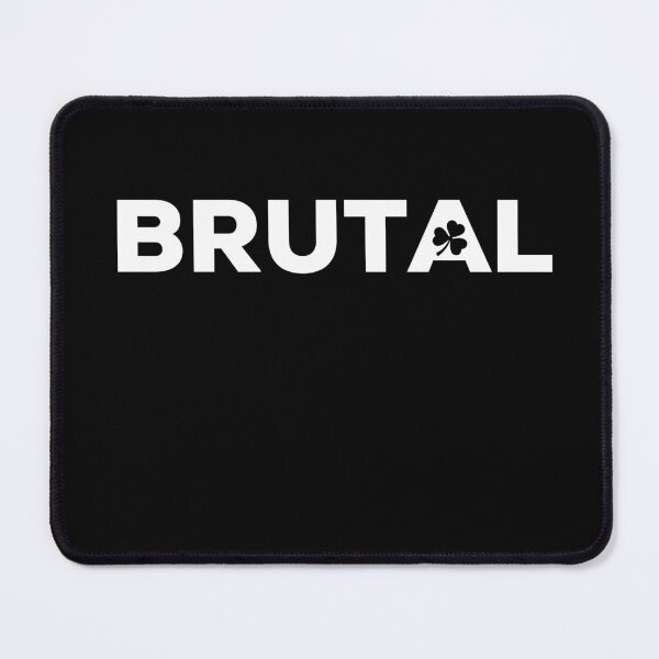 Item preview, Brutal Irish Saying with Shamrock designed and sold by TrueCelt.