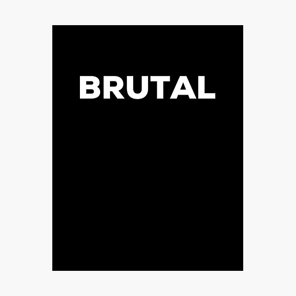 Item preview, Brutal Irish Saying designed and sold by TrueCelt.