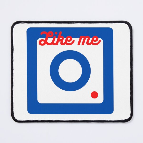Item preview, like me -insta style blue white red designed and sold by Jero-fan.