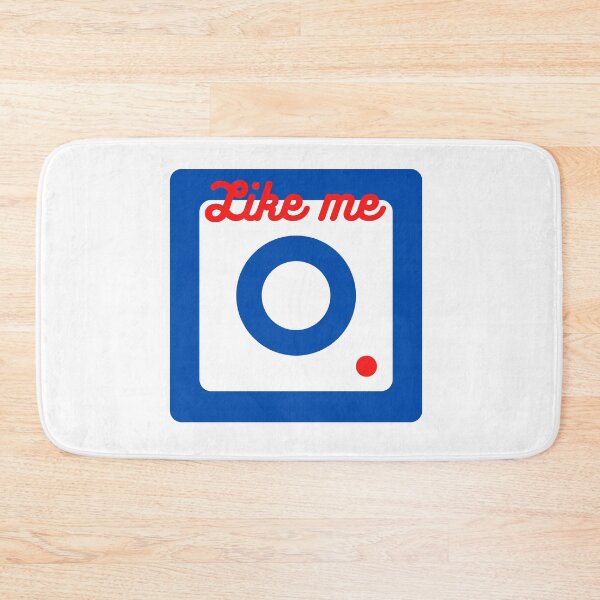 Aperçu de l'œuvre Like me - insta style bleu blanc rouge créée et vendue par Jero-fan.