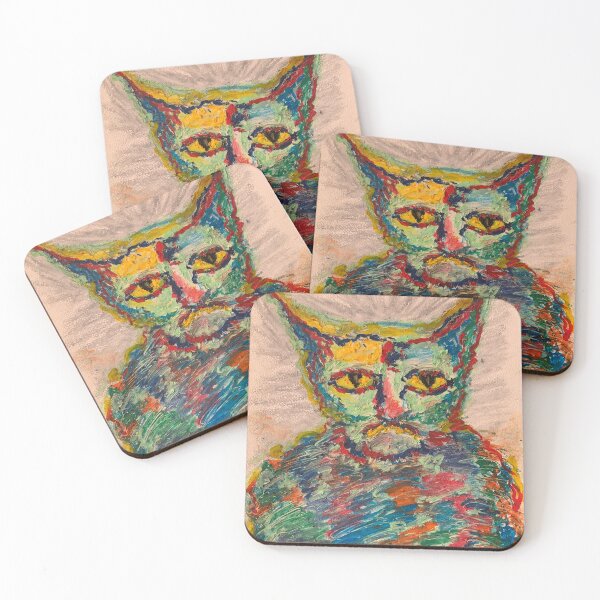 Item preview, Cat Hand painted 01 designed and sold by MySmallPieces.