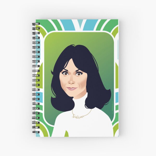 Angel Sabrina Spiral Notebook