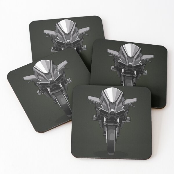 Item preview, Kawasaki H2R | Black background designed and sold by MotorcycleLove.