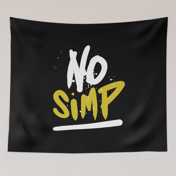 Item preview, No Simp, stop simping designed and sold by StayWokeKings.