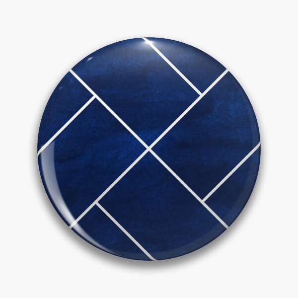 Item preview, Navy Blue & White Geomtric Print designed and sold by Harman83.