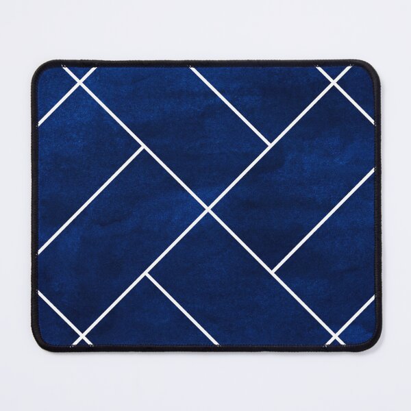 Item preview, Navy Blue & White Geomtric Print designed and sold by Harman83.