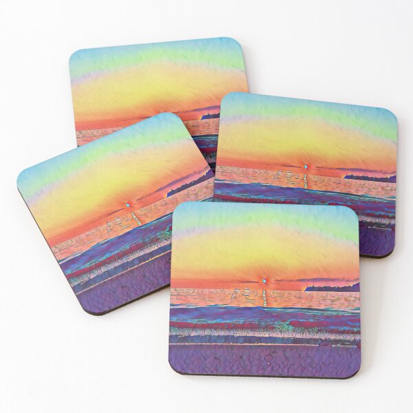Item preview, Sunset at the beach designed and sold by MagiLand ⭐⭐⭐⭐⭐.