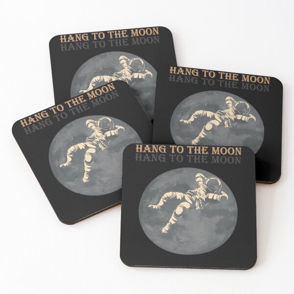 Item preview, Astronaut hang to the moon  designed and sold by SeniorPrint99.