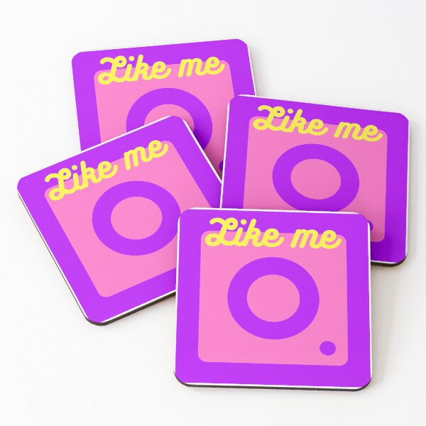 Item preview, Like me - insta style pink purple designed and sold by Jero-fan.