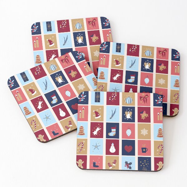 Item preview, Funny Christmas Patterns With Lucky Stars designed and sold by I Am Cuta.