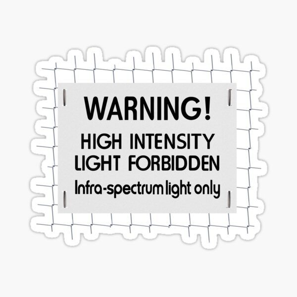 HIGH INTENSITY Sticker