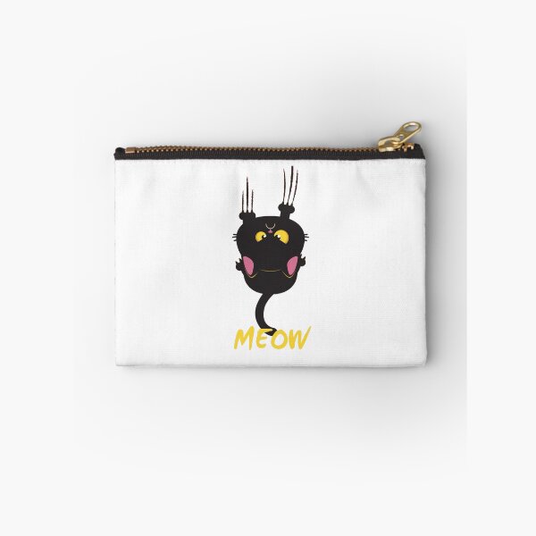 Item preview, Meow Black Cat Scratching  designed and sold by RockBeeDesigns.