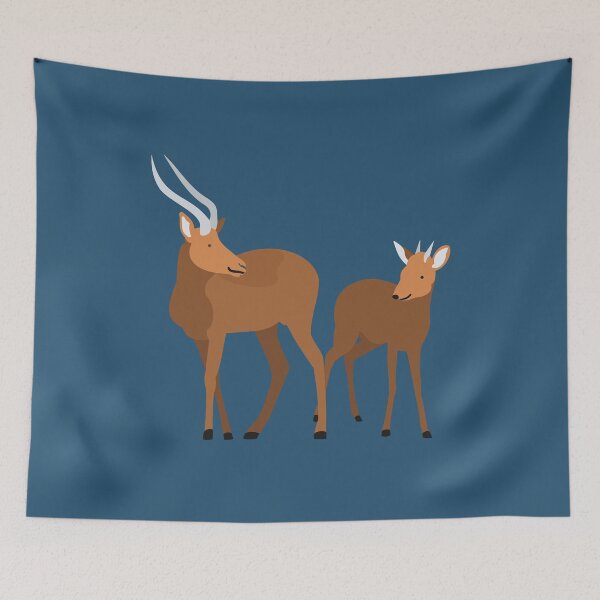 Item preview, Antelope Mom and Baby designed and sold by evisionarts.