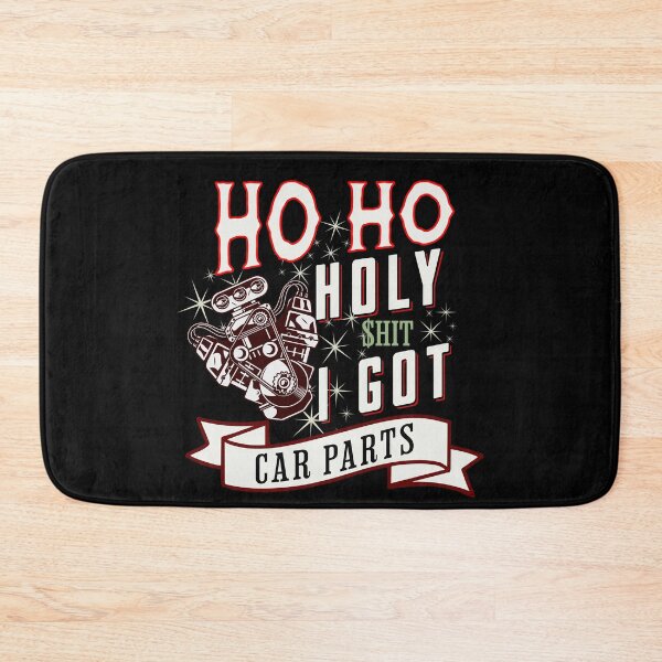 Item preview, Ho Ho Holy Shit I Got Car Parts Funny Christmas Xmas Motor Racer Mechanic  designed and sold by CarantinedChaos.