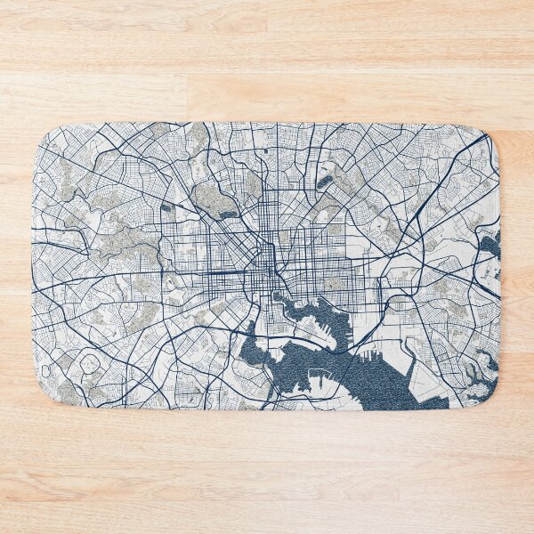 Item preview, Baltimore City Map of Maryland, USA - Coastal designed and sold by deMAP.