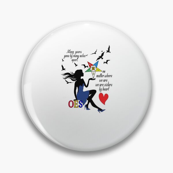 Item preview, OES Order Of The Eastern Star Logo Sistars By Heart Freemason designed and sold by TopTeeShop.