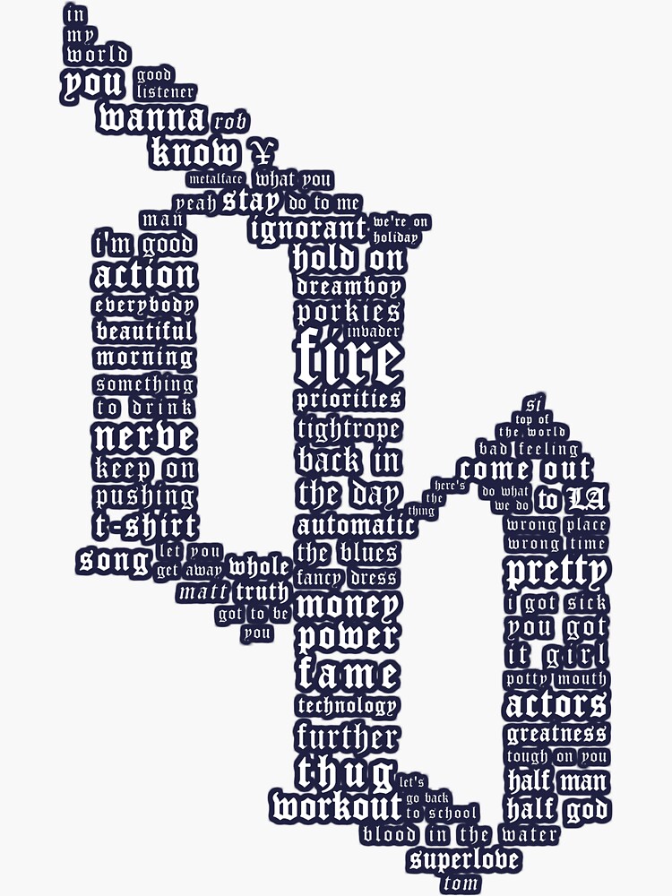 db11don-broco-best-title-songs-logo-sticker-for-sale-by-hearon43