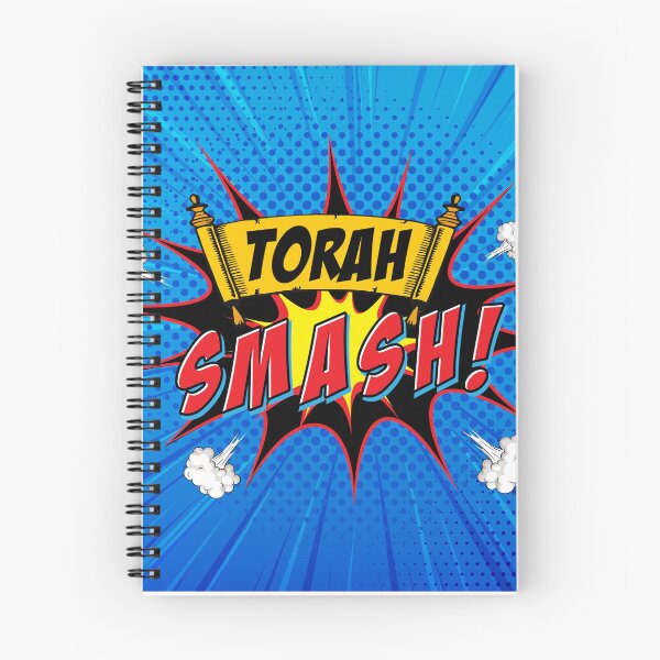 Aperçu de l'œuvre Fracas de la Torah ! Le logo pour les juifs ringards créée et vendue par TorahSmash.
