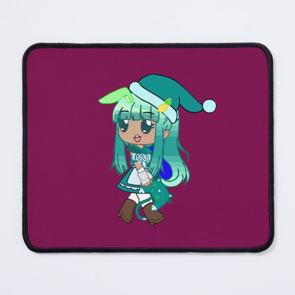 Item preview, Chibi girl Gacha Christmas club - Christmas dolls - Chibi anime christmas - Christmas and video game. Gacha girl with christmas hat designed and sold by gachanime.