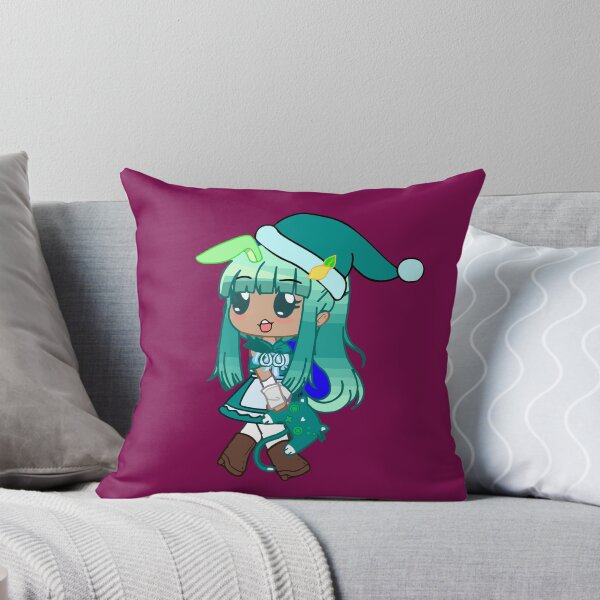 Item preview, Chibi girl Gacha Christmas club - Christmas dolls - Chibi anime christmas - Christmas and video game. Gacha girl with christmas hat designed and sold by gachanime.
