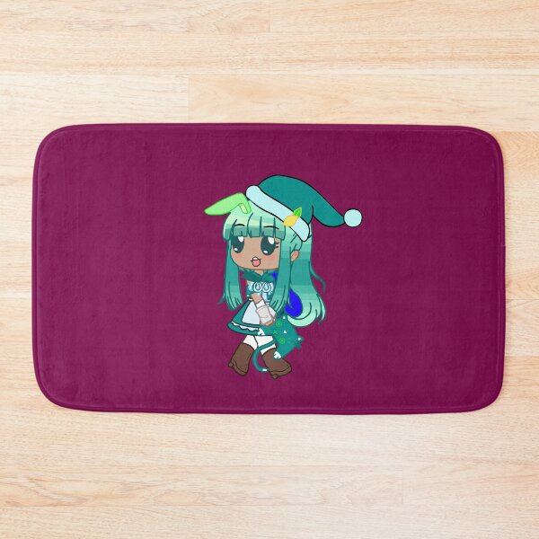 Item preview, Chibi girl Gacha Christmas club - Christmas dolls - Chibi anime christmas - Christmas and video game. Gacha girl with christmas hat designed and sold by gachanime.