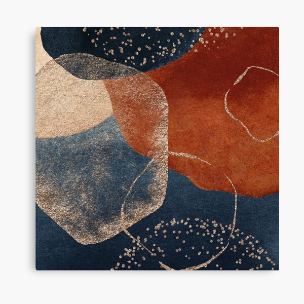 Item preview, Navy Blue, Blush pink & Terracotta designed and sold by Harman83.