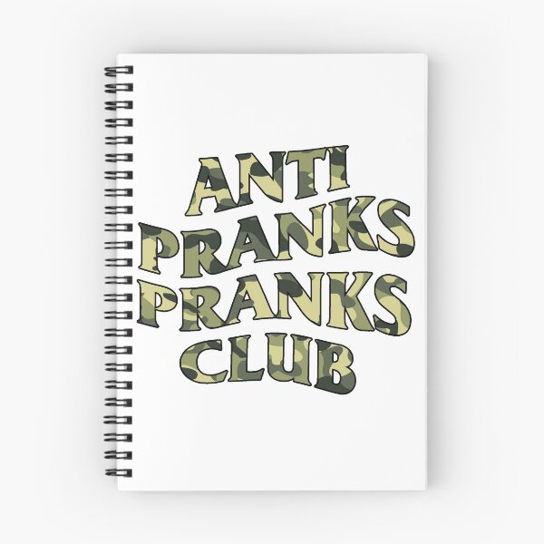Item preview, ANTI PRANKS PRANKS CLUB - Green Camo designed and sold by NewMerchandise.