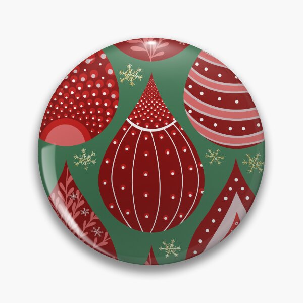 Item preview, Christmas Pattern Mandala Drops designed and sold by Anakathrin.