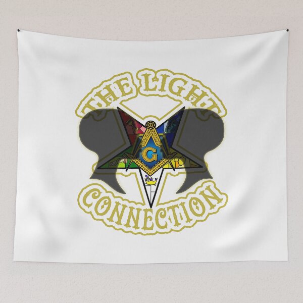 Item preview, OES Order Of The Eastern Star Logo Sistars The Light Connection Freemason designed and sold by TopTeeShop.